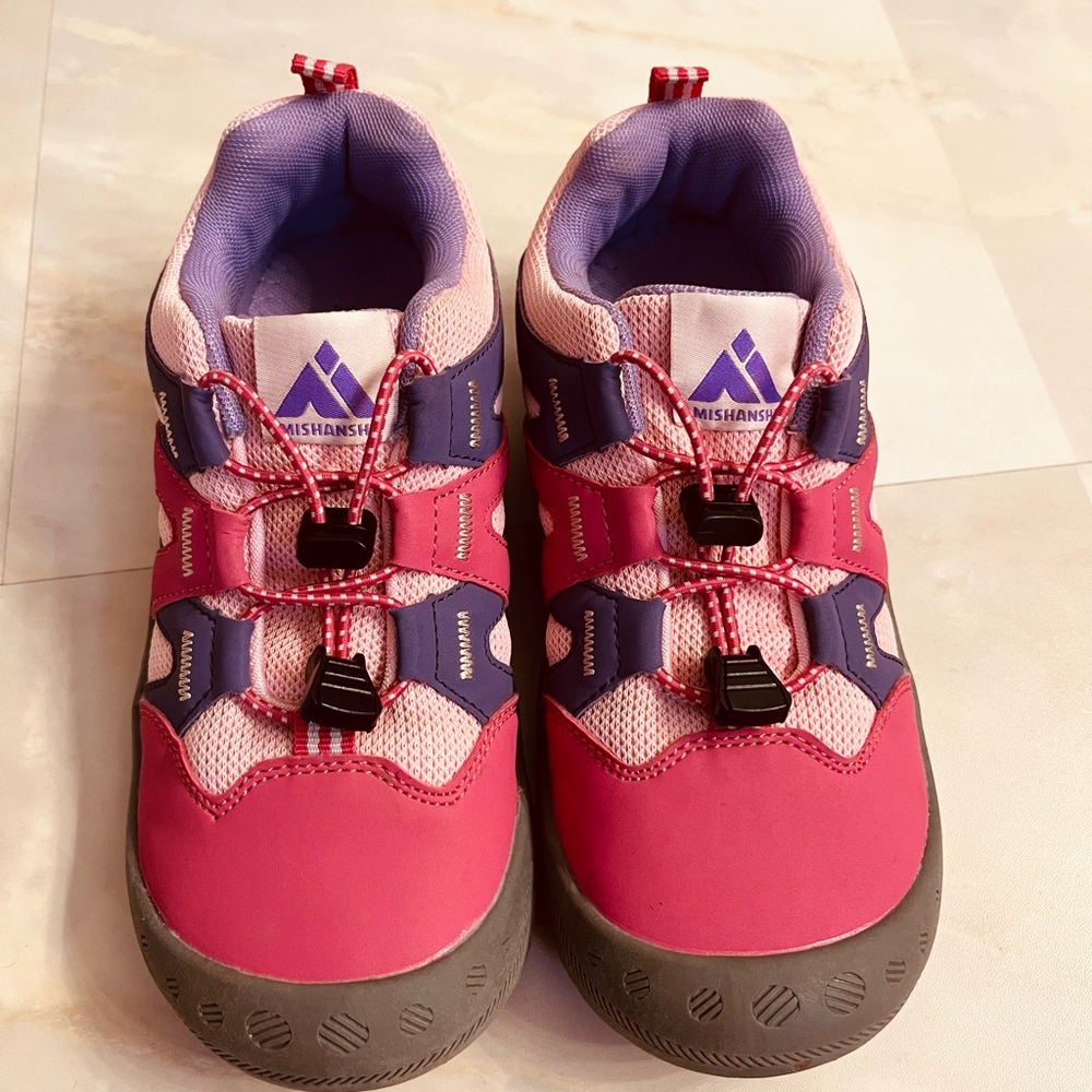 Mishansha Kids Sneakers in Pink and Purple Size 34 (US 4)